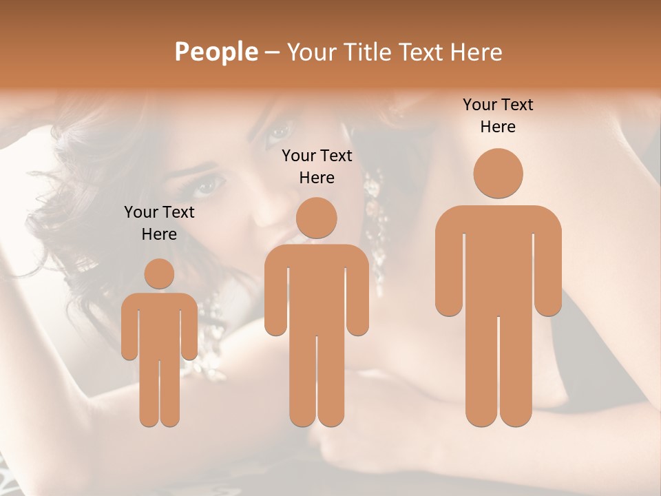 Make Earring Eyes PowerPoint Template