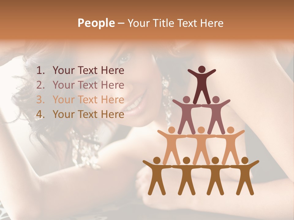 Make Earring Eyes PowerPoint Template