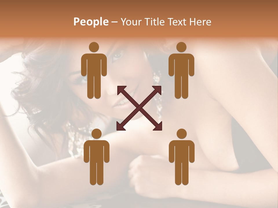 Make Earring Eyes PowerPoint Template