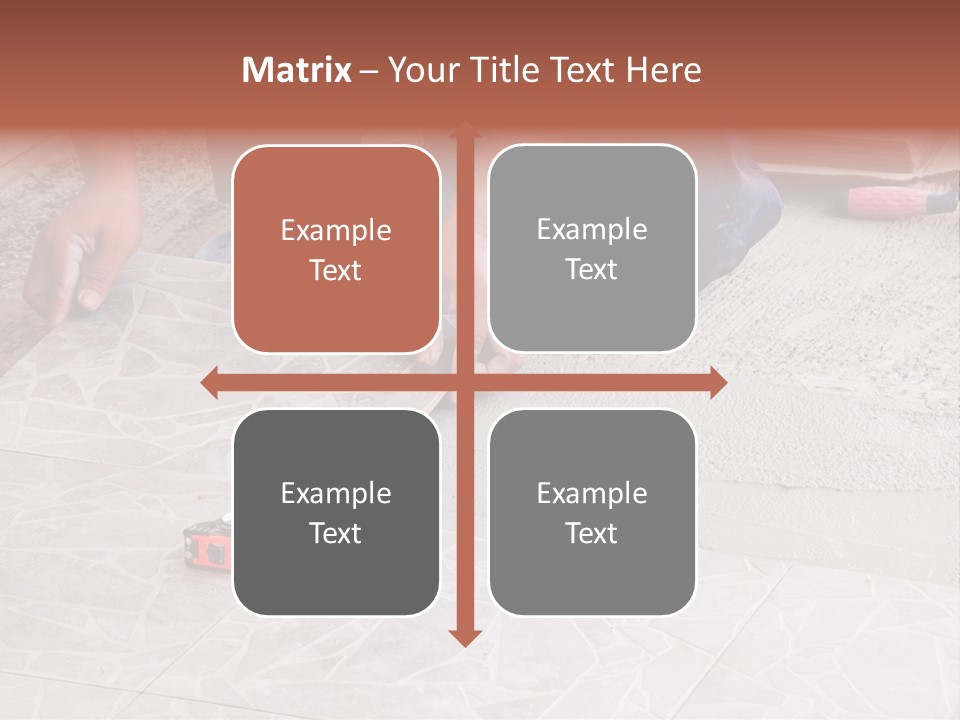 Block Man  PowerPoint Template