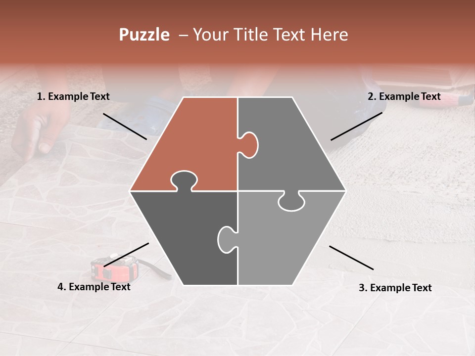 Block Man  PowerPoint Template