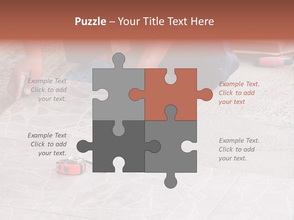 Block Man  PowerPoint Template