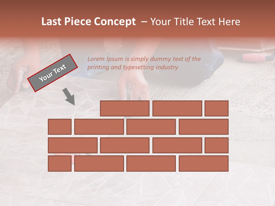 Block Man  PowerPoint Template