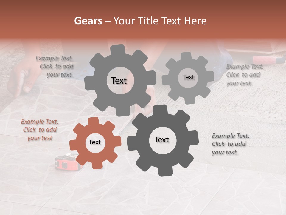 Block Man  PowerPoint Template