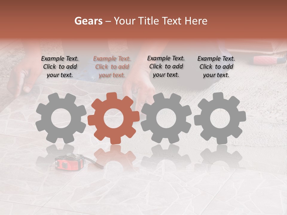 Block Man  PowerPoint Template