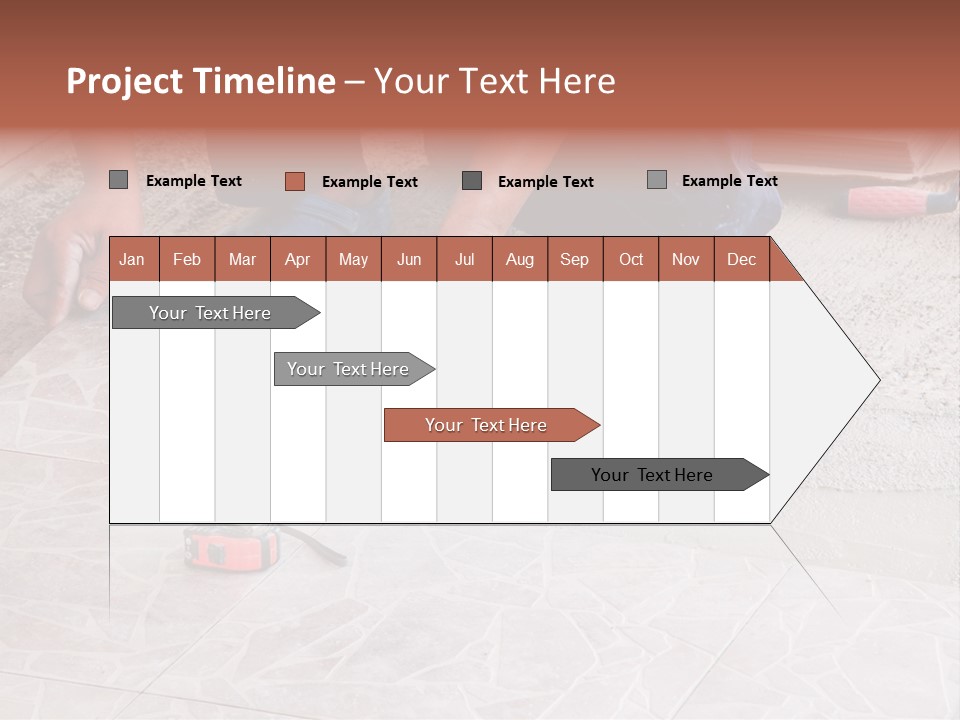Block Man  PowerPoint Template