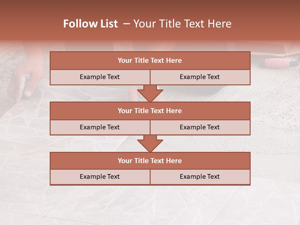 Block Man  PowerPoint Template