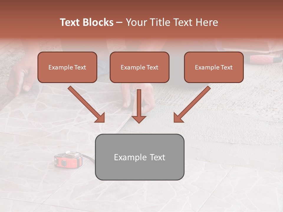 Block Man  PowerPoint Template