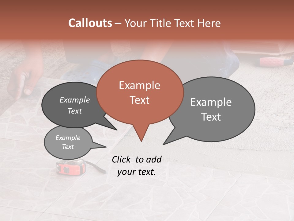 Block Man  PowerPoint Template