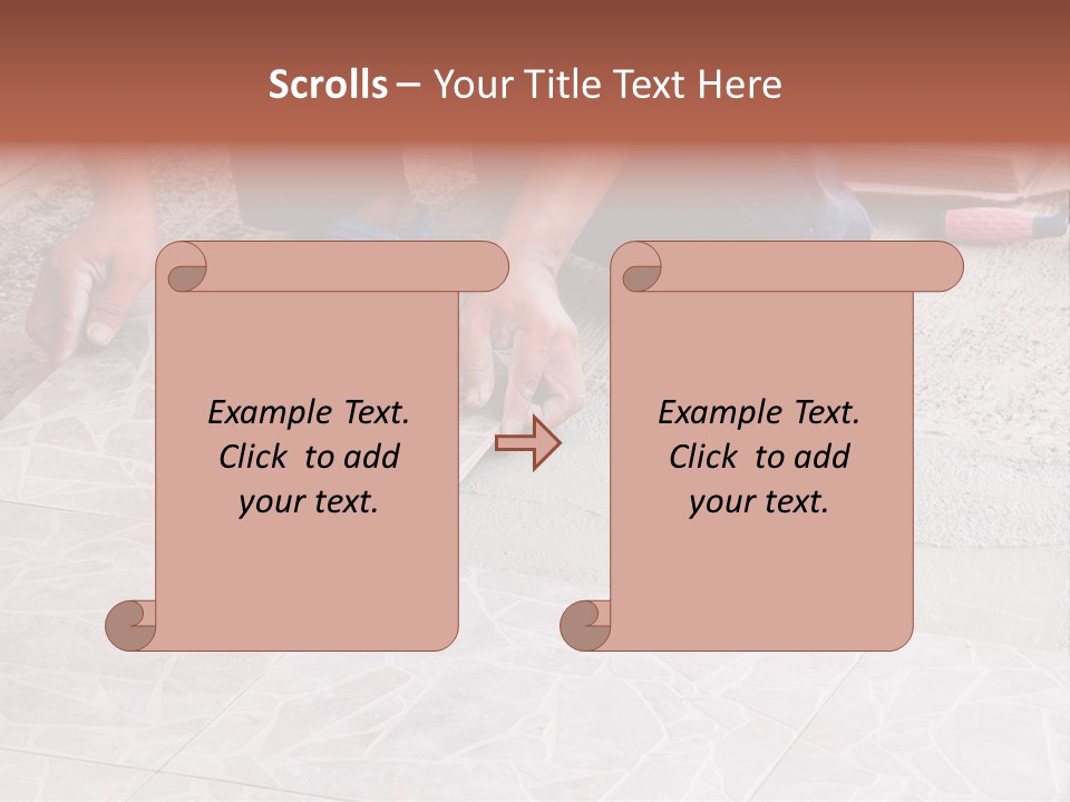 Block Man  PowerPoint Template