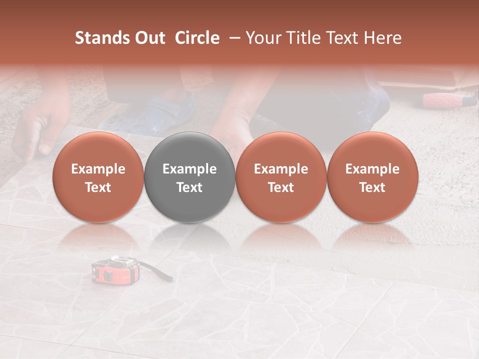 Block Man  PowerPoint Template