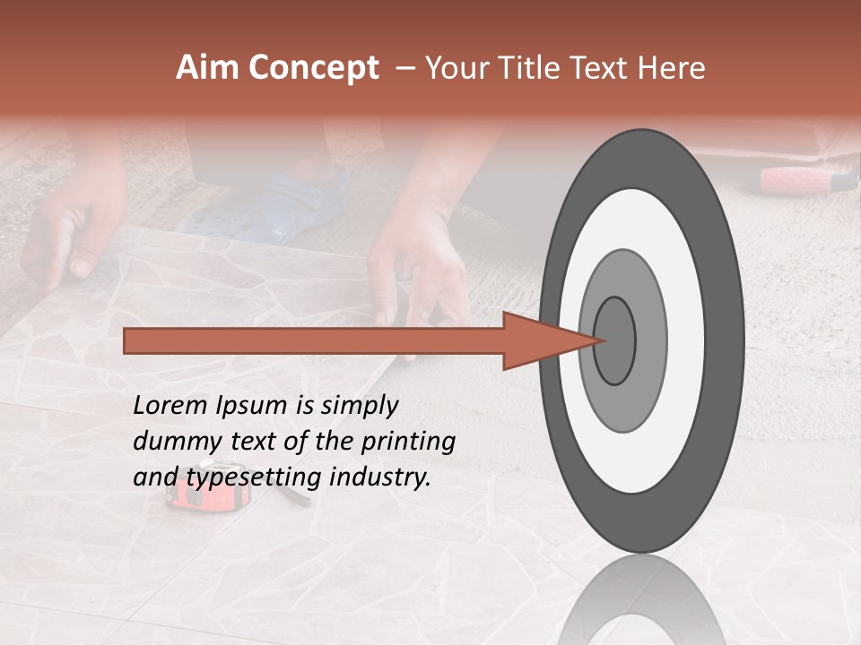 Block Man  PowerPoint Template