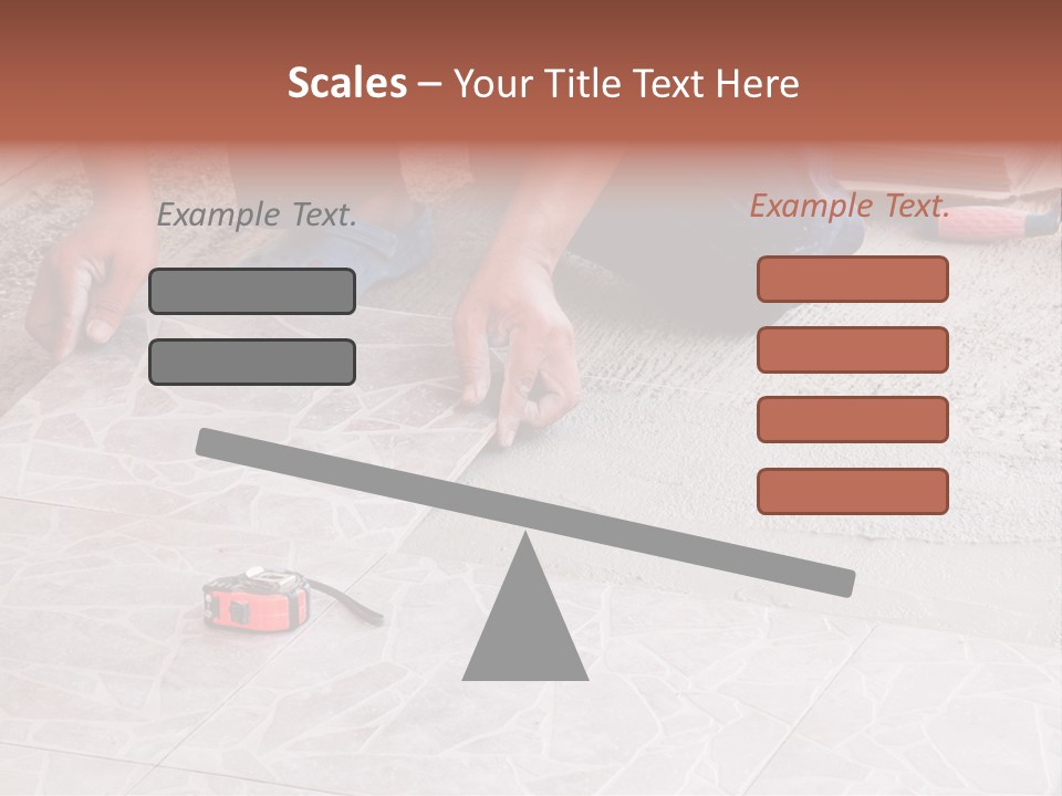 Block Man  PowerPoint Template