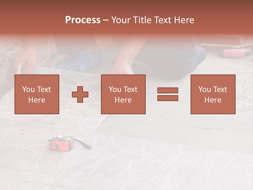 Block Man  PowerPoint Template