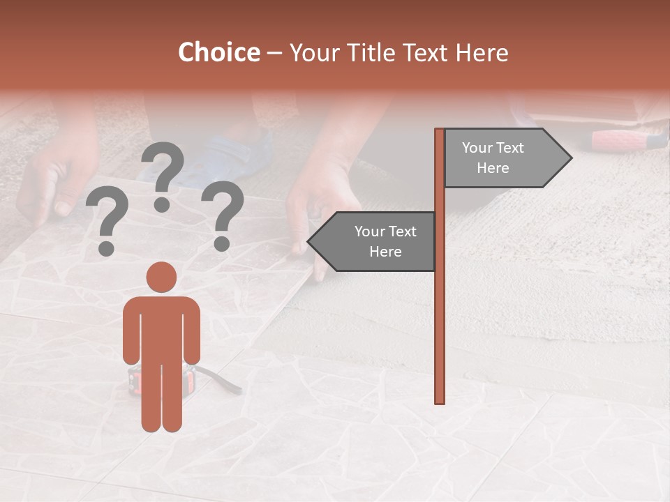 Block Man  PowerPoint Template