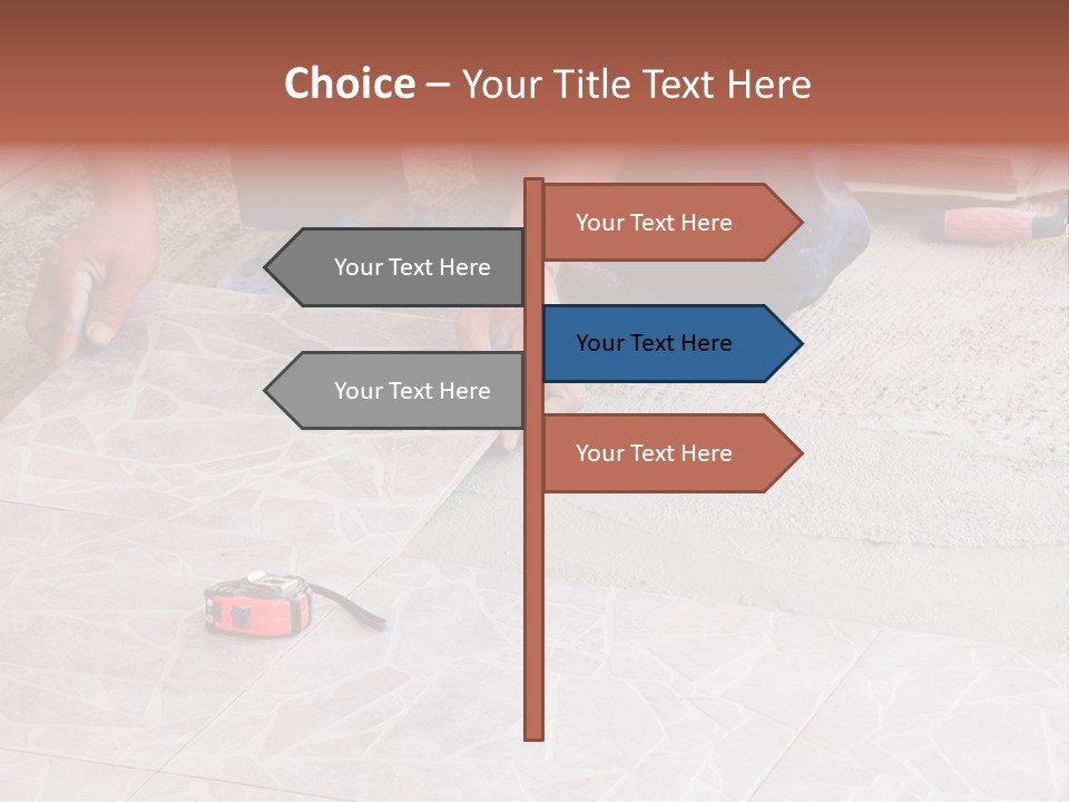Block Man  PowerPoint Template