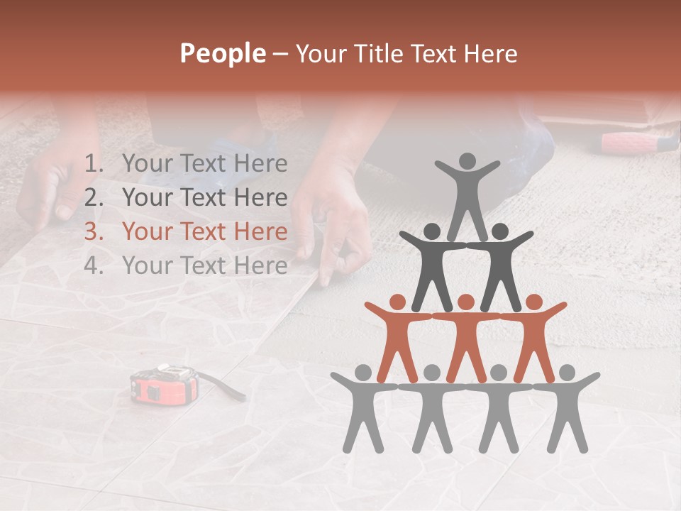 Block Man  PowerPoint Template