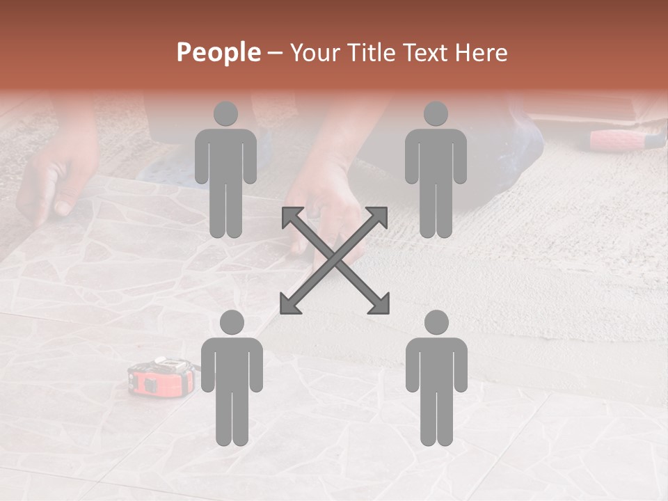 Block Man  PowerPoint Template