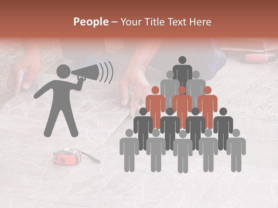 Block Man  PowerPoint Template