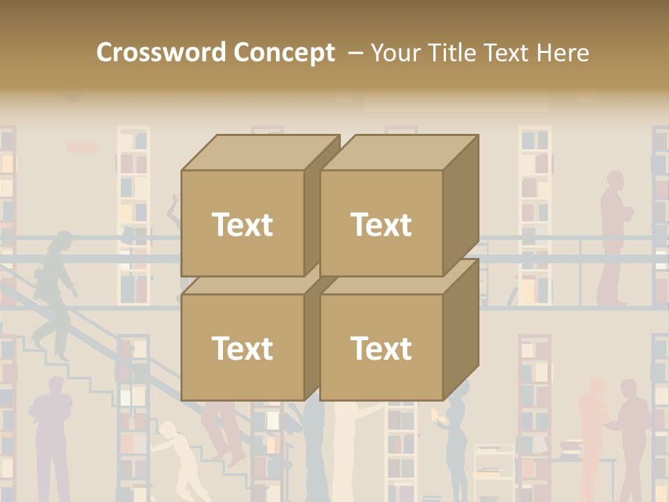 Bookshop Color Browsing PowerPoint Template
