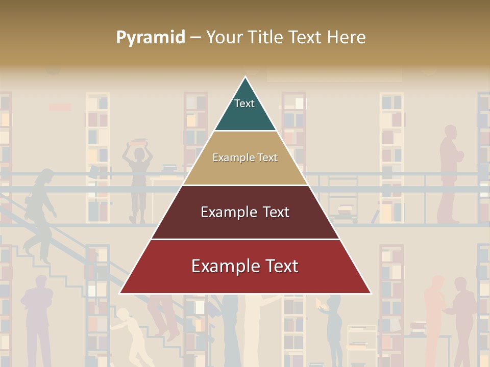 Bookshop Color Browsing PowerPoint Template