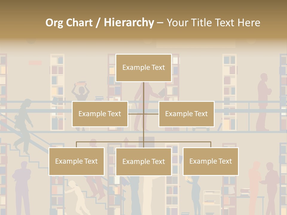Bookshop Color Browsing PowerPoint Template