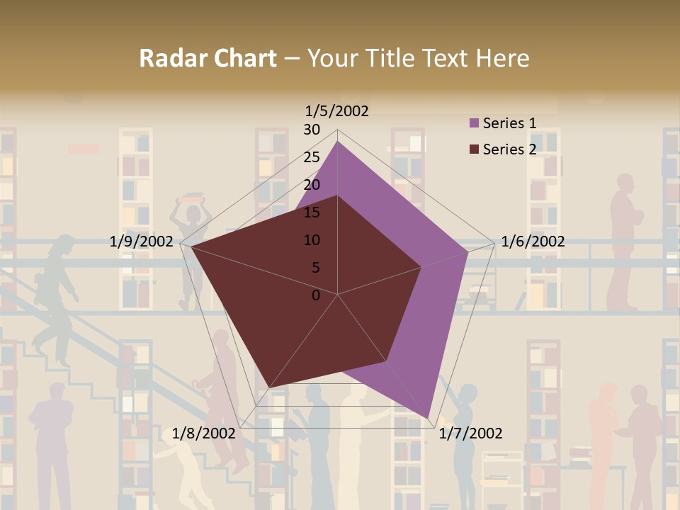 Bookshop Color Browsing PowerPoint Template