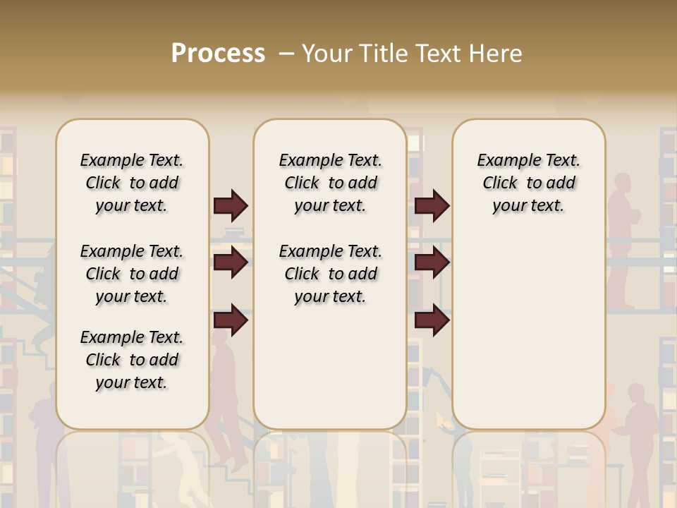 Bookshop Color Browsing PowerPoint Template
