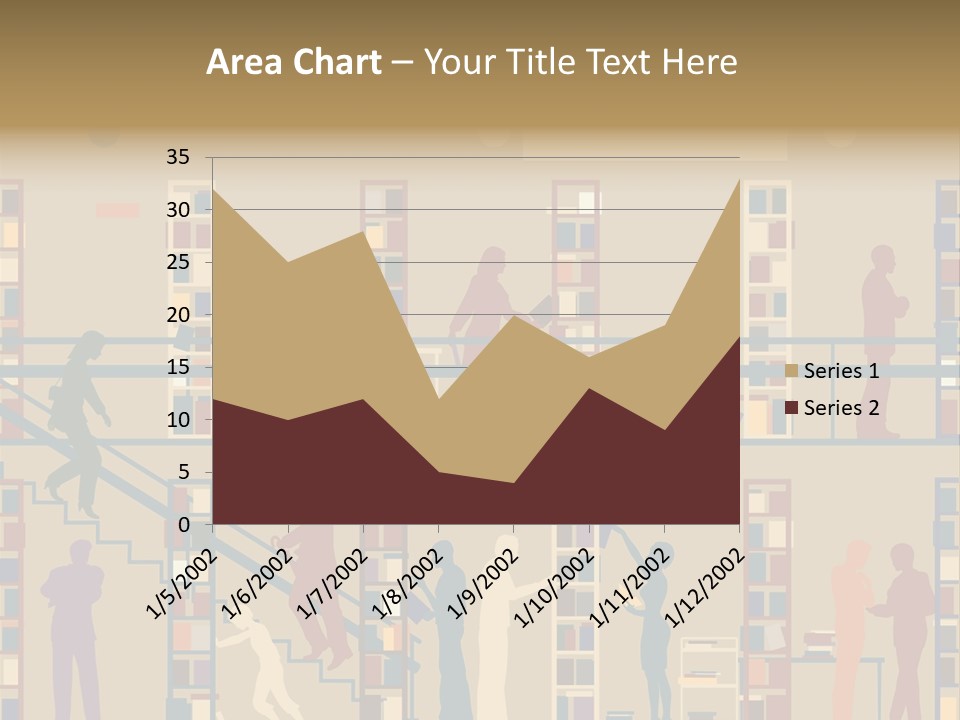 Bookshop Color Browsing PowerPoint Template