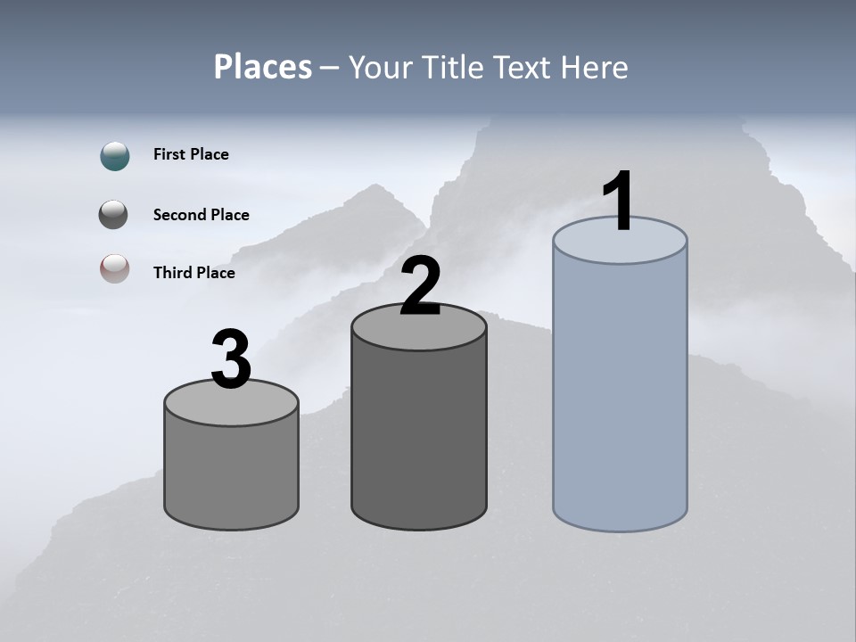 Spectacular Rock Teallach PowerPoint Template