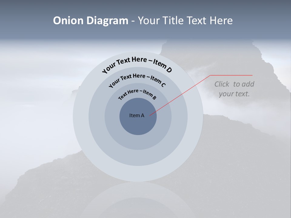 Spectacular Rock Teallach PowerPoint Template