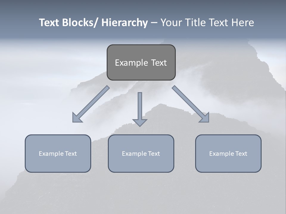 Spectacular Rock Teallach PowerPoint Template
