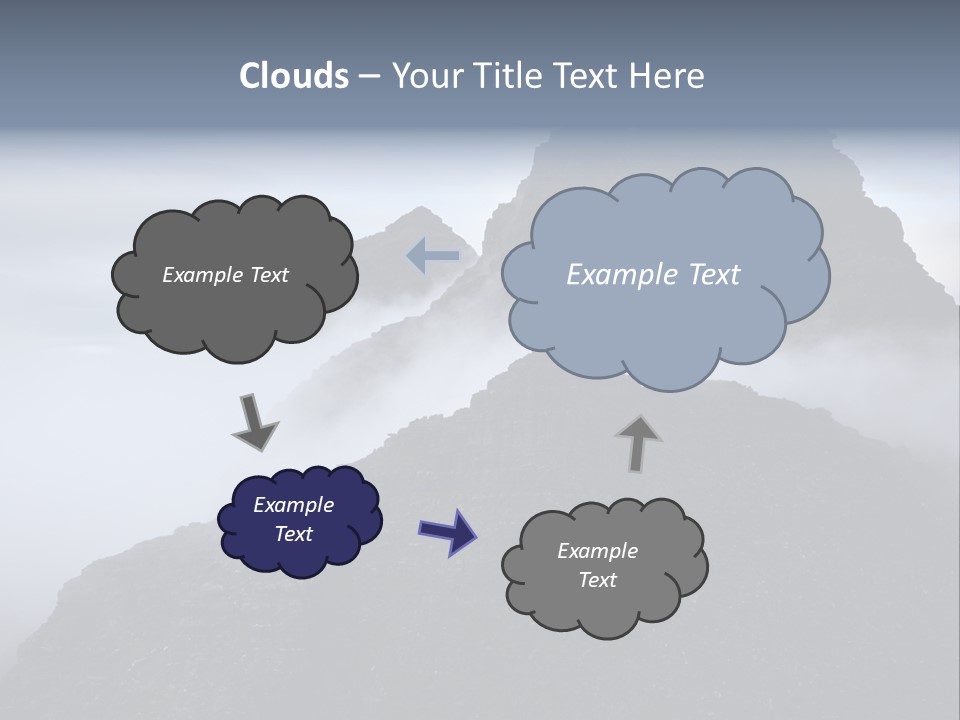 Spectacular Rock Teallach PowerPoint Template