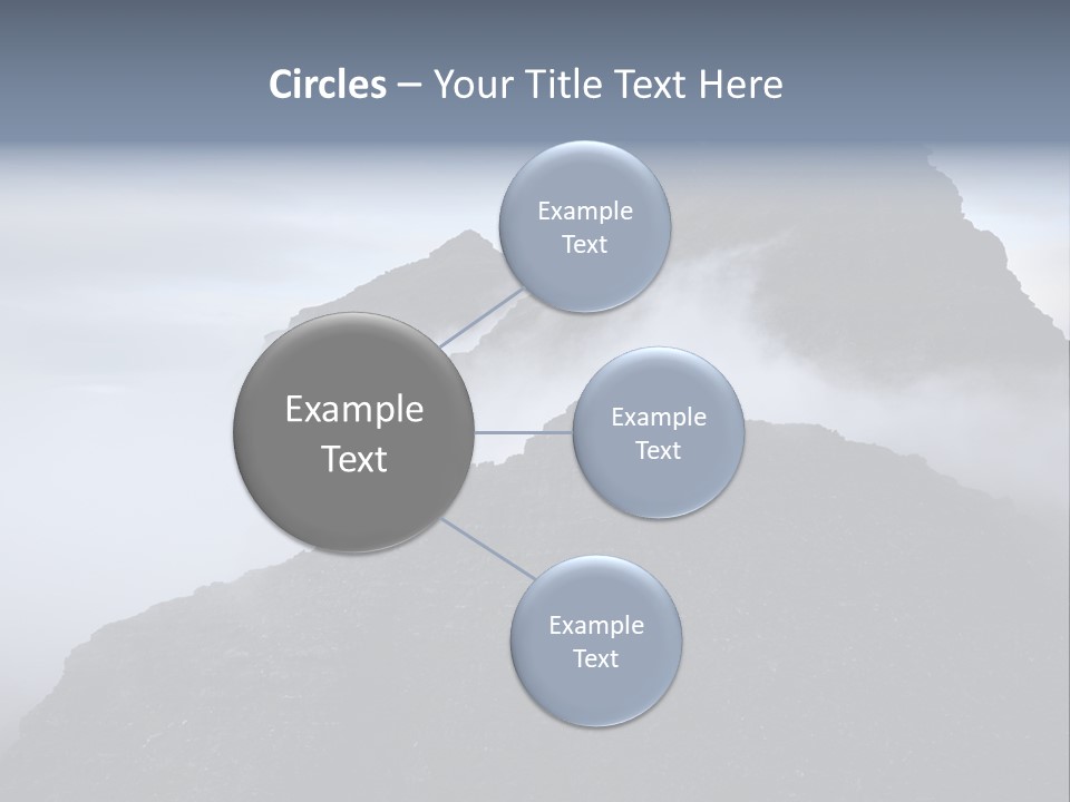 Spectacular Rock Teallach PowerPoint Template