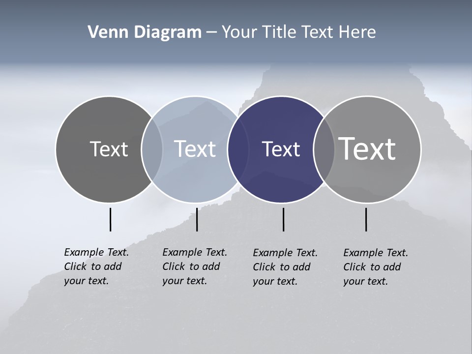 Spectacular Rock Teallach PowerPoint Template