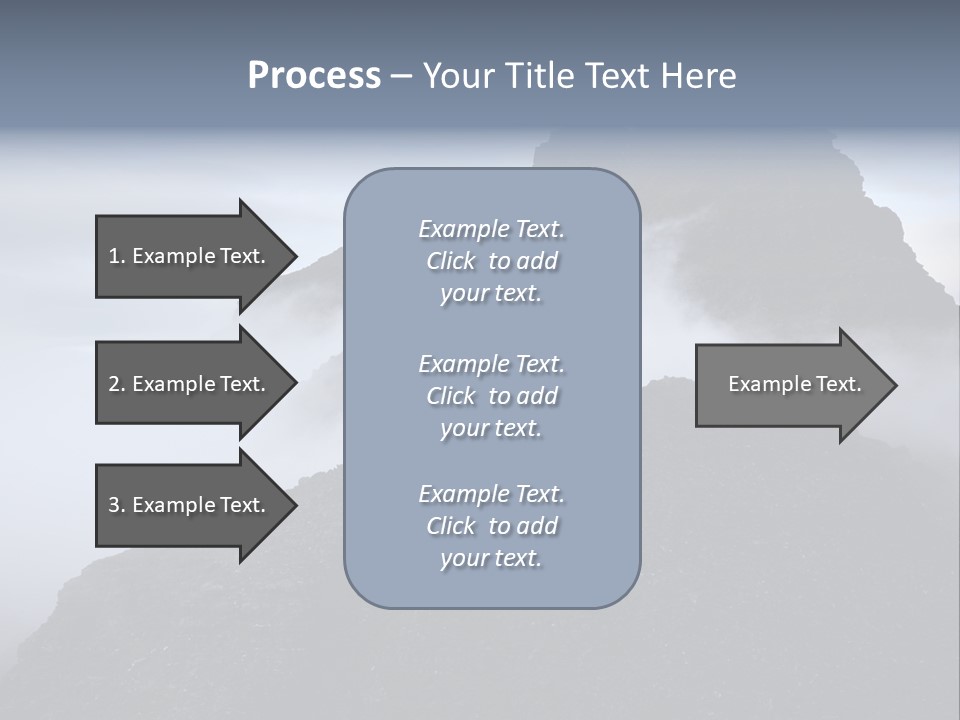 Spectacular Rock Teallach PowerPoint Template