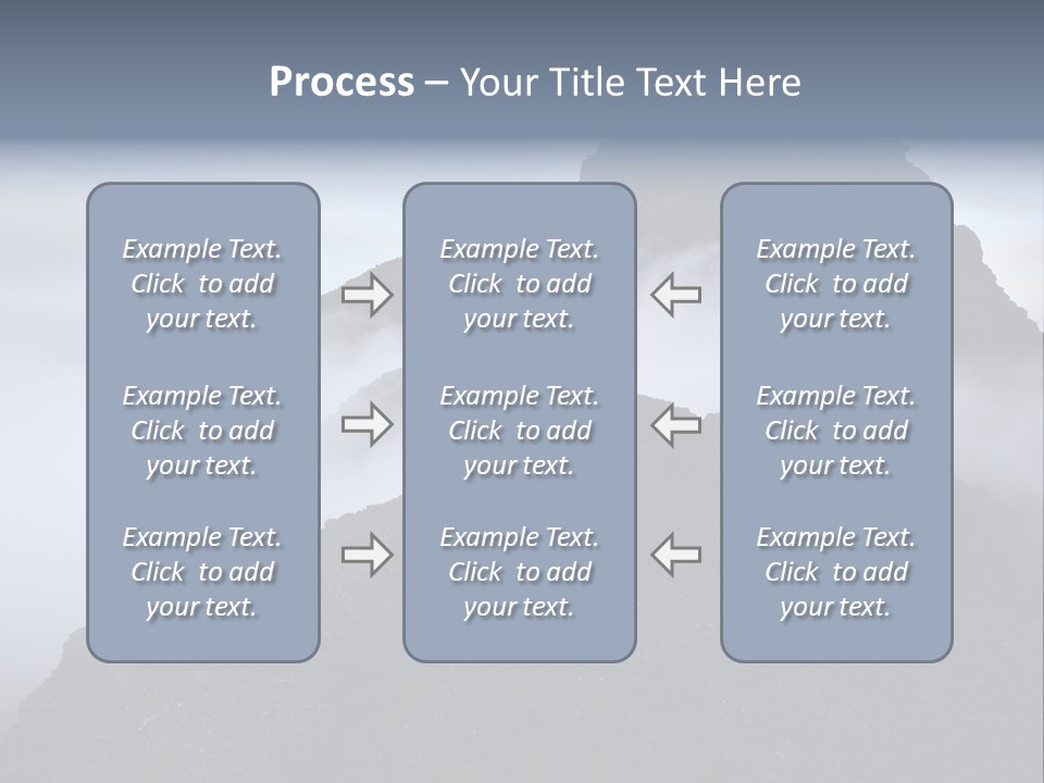 Spectacular Rock Teallach PowerPoint Template