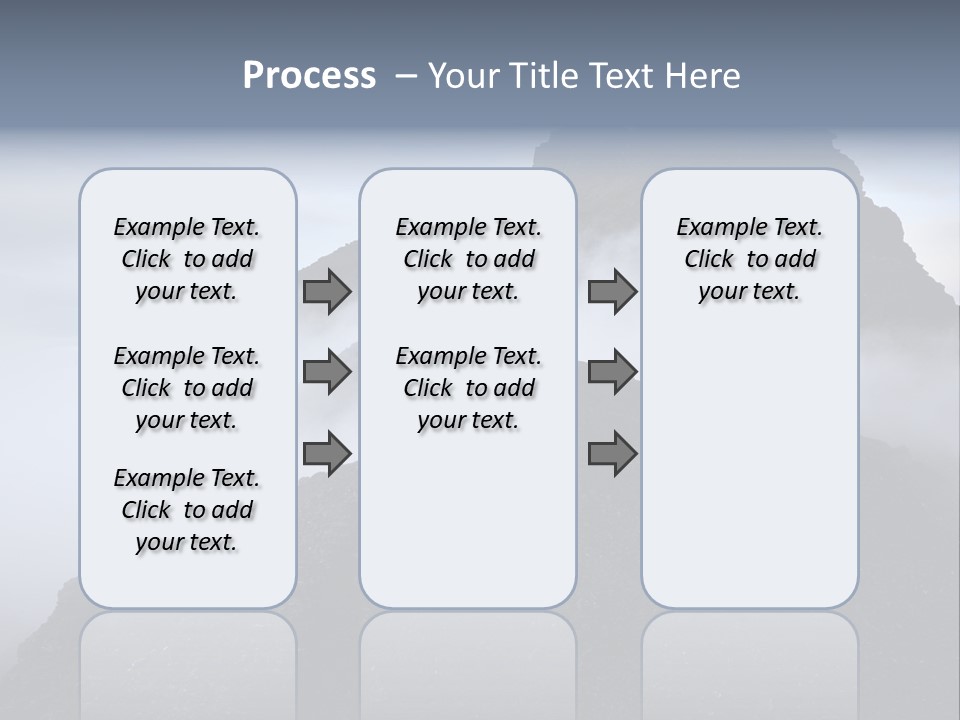 Spectacular Rock Teallach PowerPoint Template