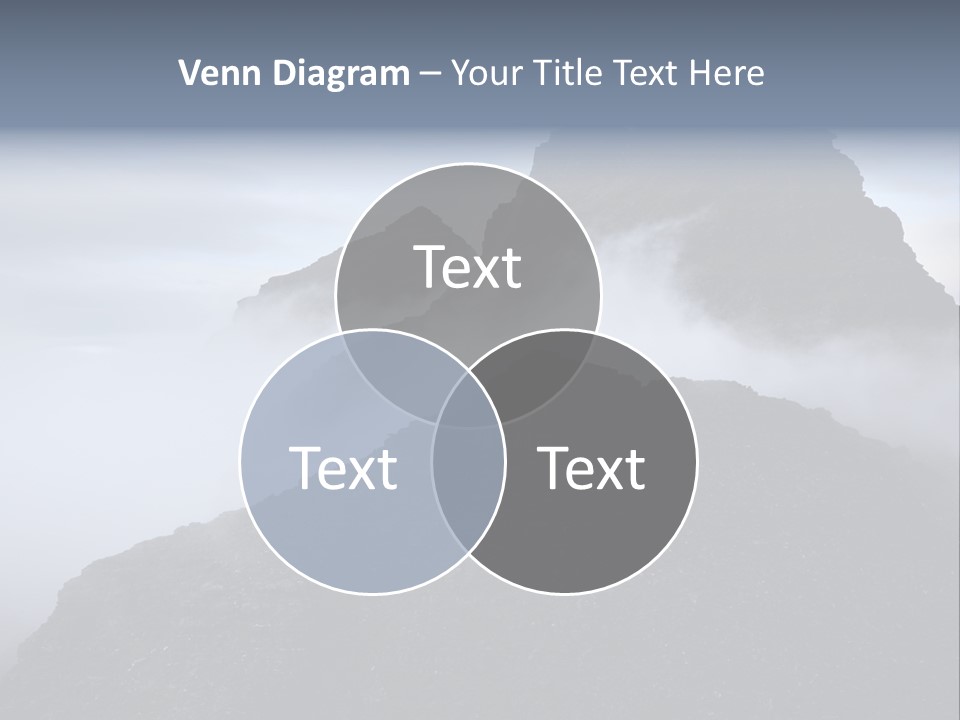 Spectacular Rock Teallach PowerPoint Template