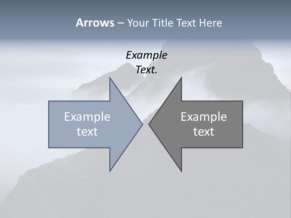 Spectacular Rock Teallach PowerPoint Template
