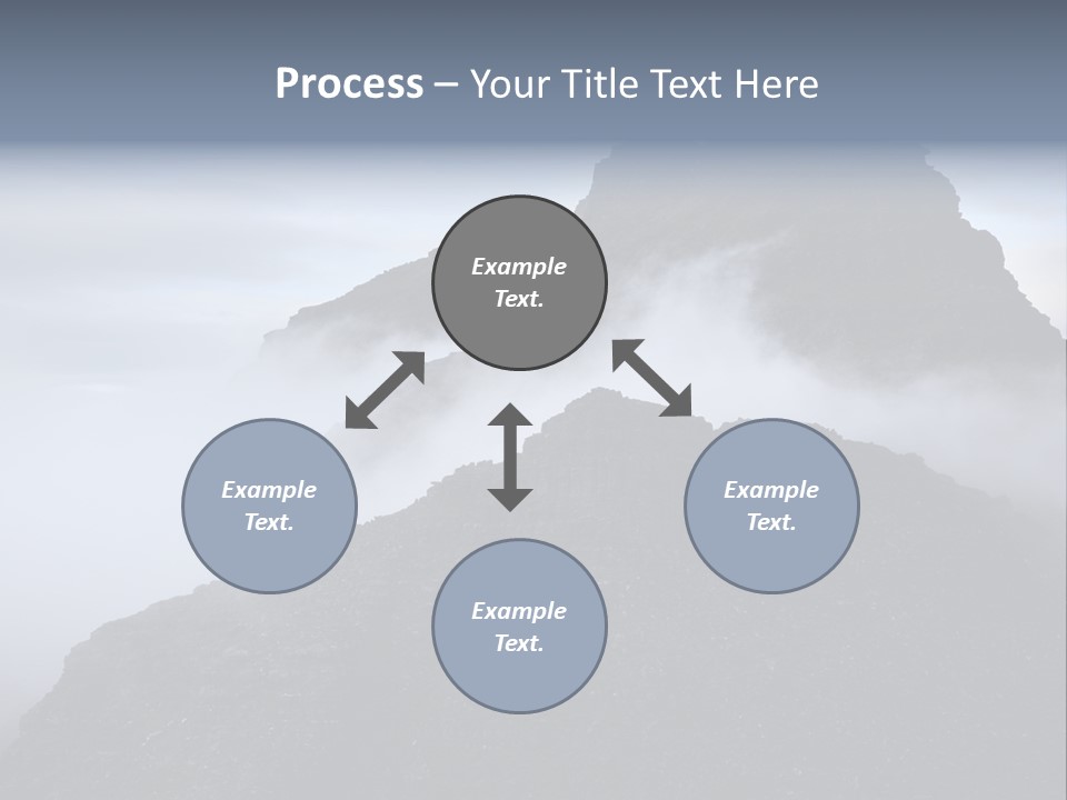 Spectacular Rock Teallach PowerPoint Template
