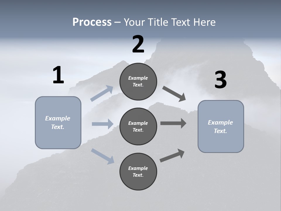 Spectacular Rock Teallach PowerPoint Template
