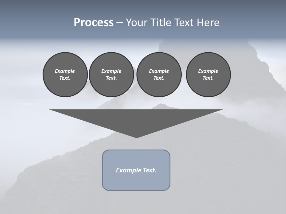 Spectacular Rock Teallach PowerPoint Template
