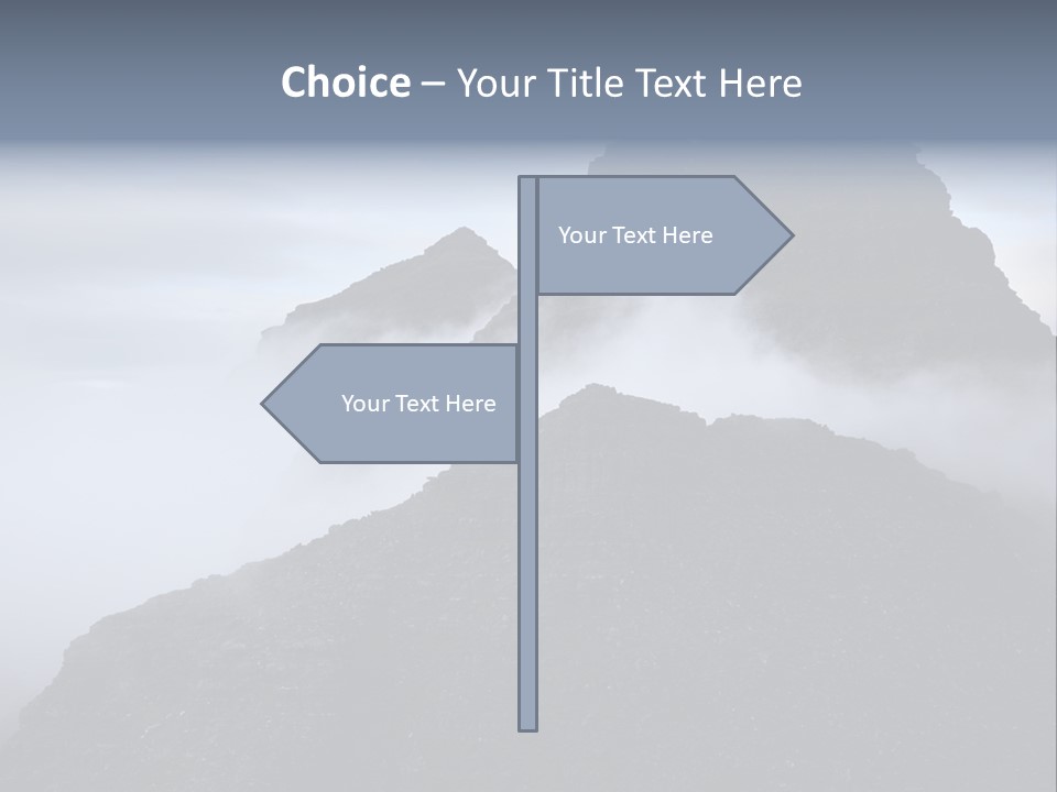 Spectacular Rock Teallach PowerPoint Template