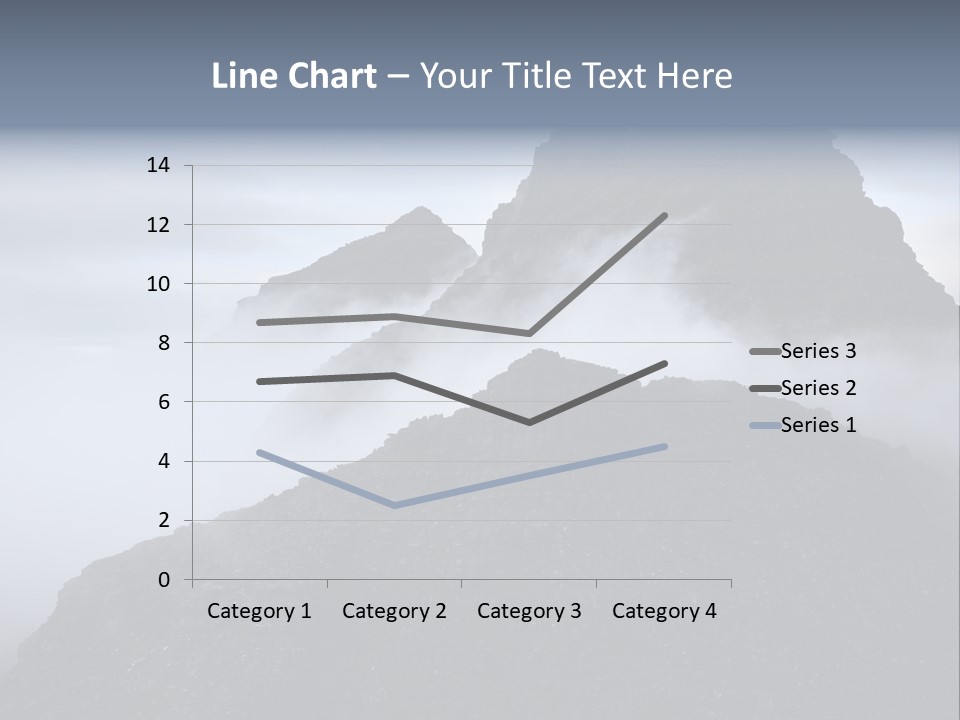 Spectacular Rock Teallach PowerPoint Template