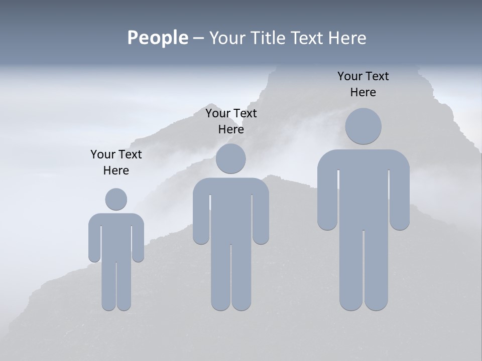 Spectacular Rock Teallach PowerPoint Template