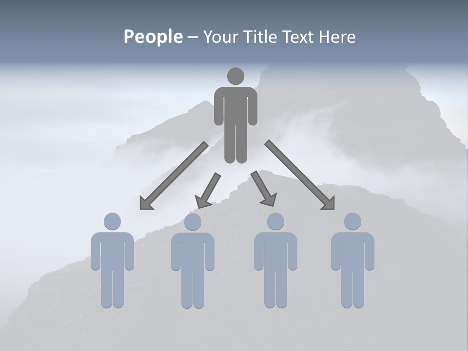 Spectacular Rock Teallach PowerPoint Template