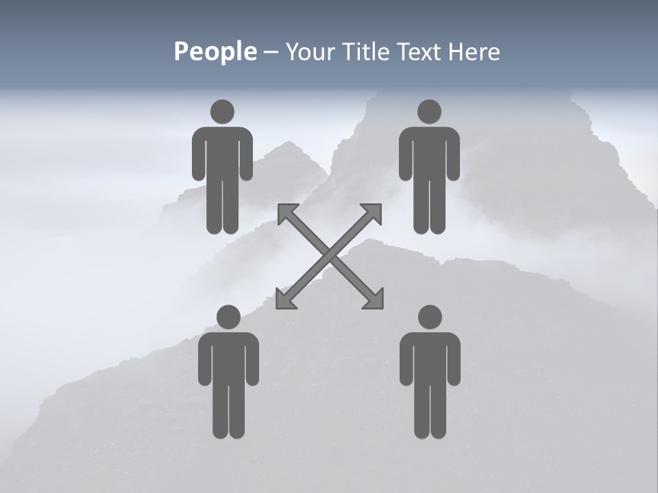 Spectacular Rock Teallach PowerPoint Template