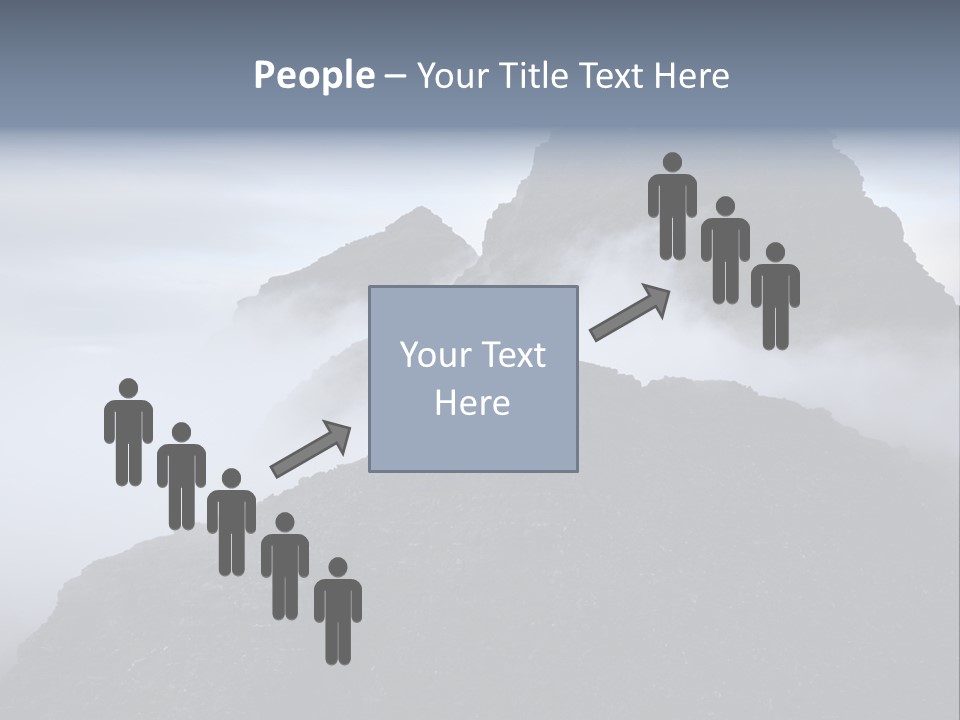 Spectacular Rock Teallach PowerPoint Template