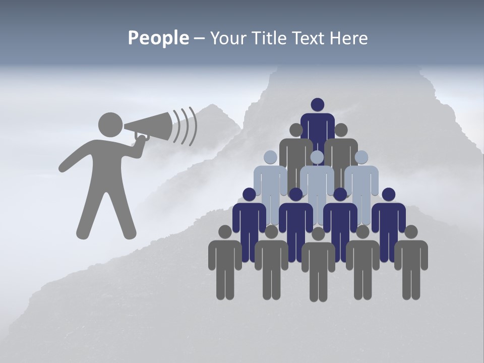 Spectacular Rock Teallach PowerPoint Template